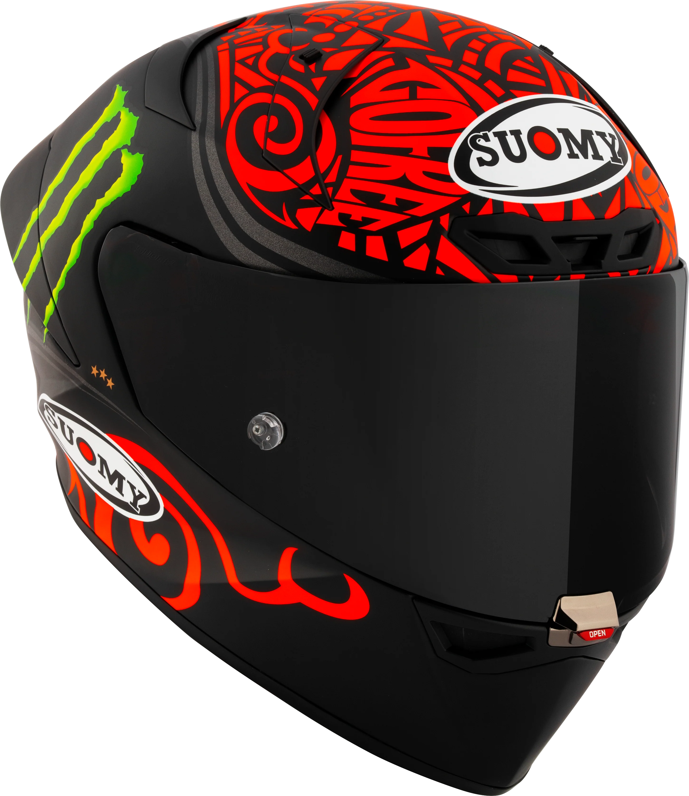 Suomy S1-XR GP Helm Francesco Pecco Bagnaia Monster Replica 2024 K6SX0013 - Image 4