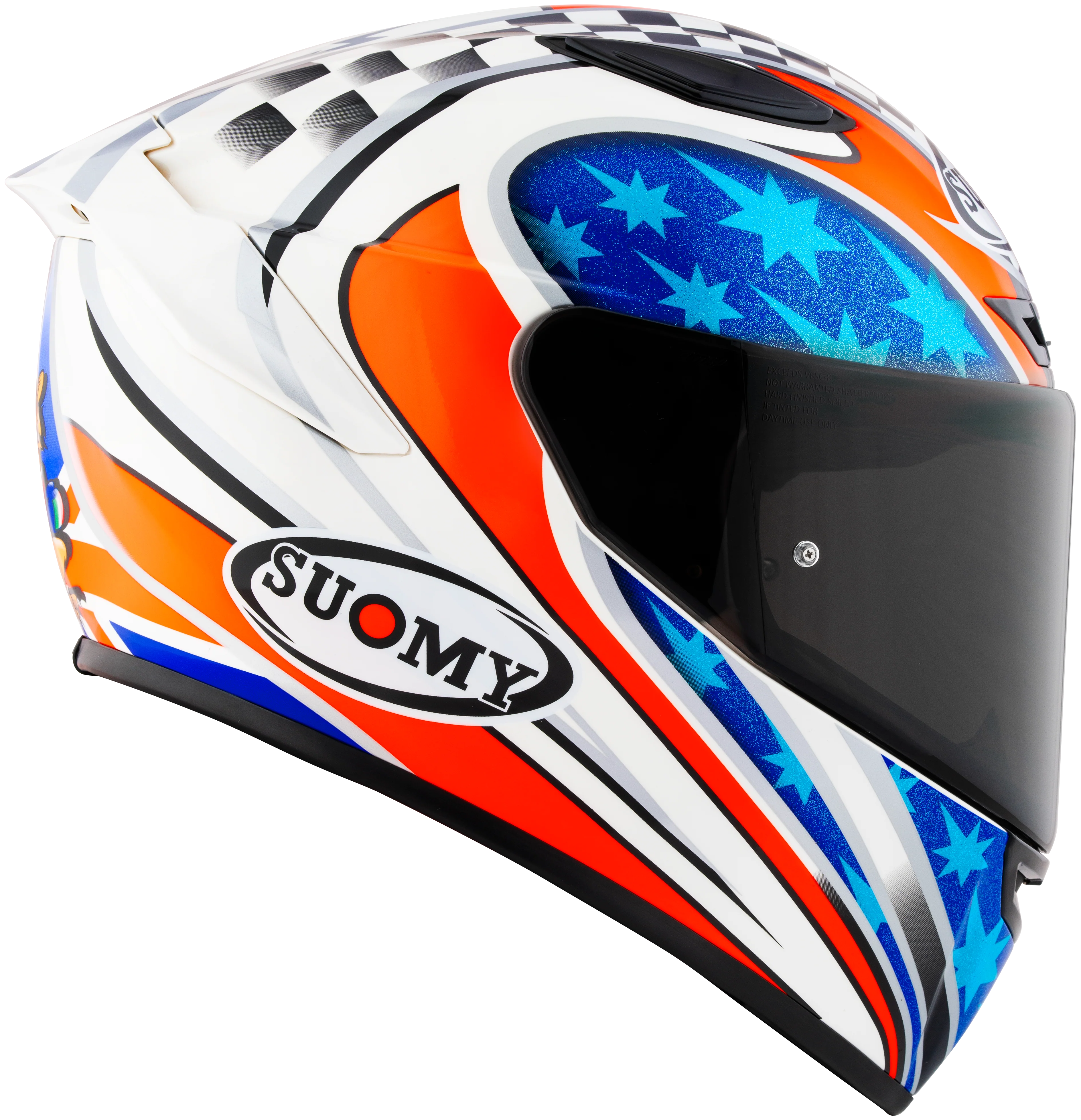 Suomy Track-1 Helm Troy Bayliss 2002 Replica K6T10018 - Image 7