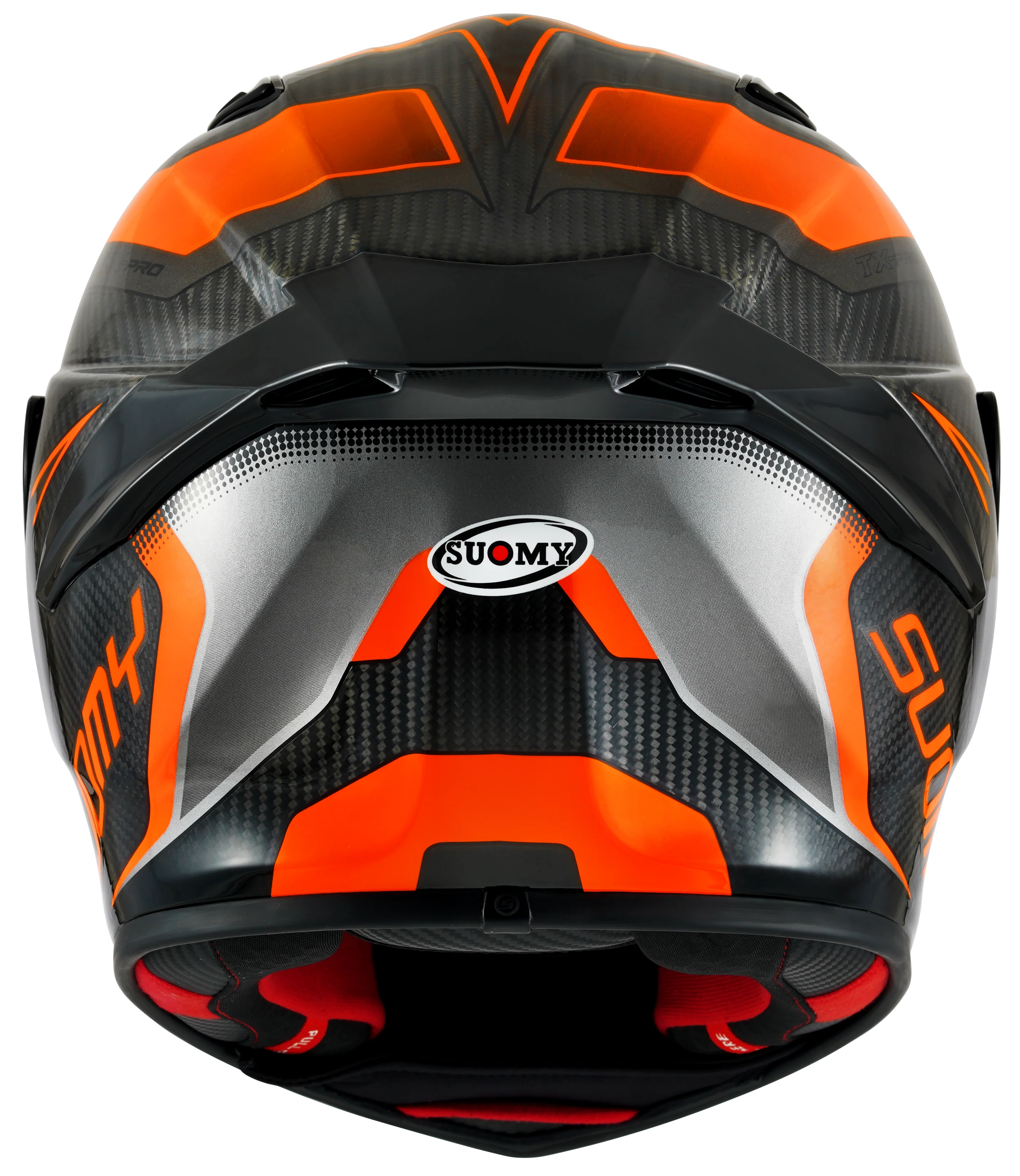 Suomy TX-Pro Helm Carbon Advance Orange Fluo K6TX0004 - Image 6