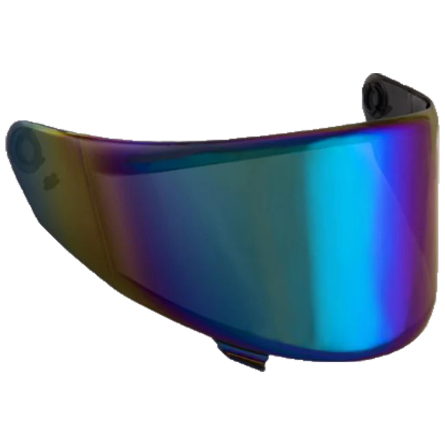 Suomy Visier Track-1 und TX-Pro Iridium Rainbow KAVR0VI0
