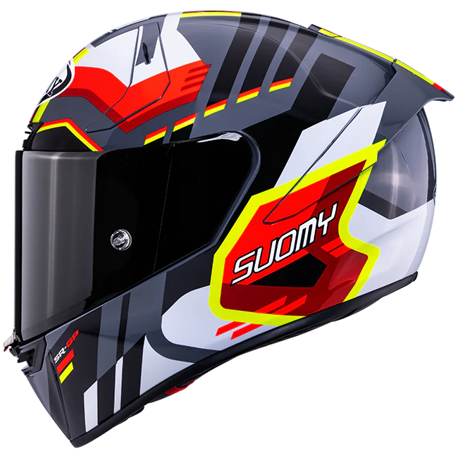 Suomy SR-GP Evo Helm Infrared Weiß/Schwarz/Rot K6S20024