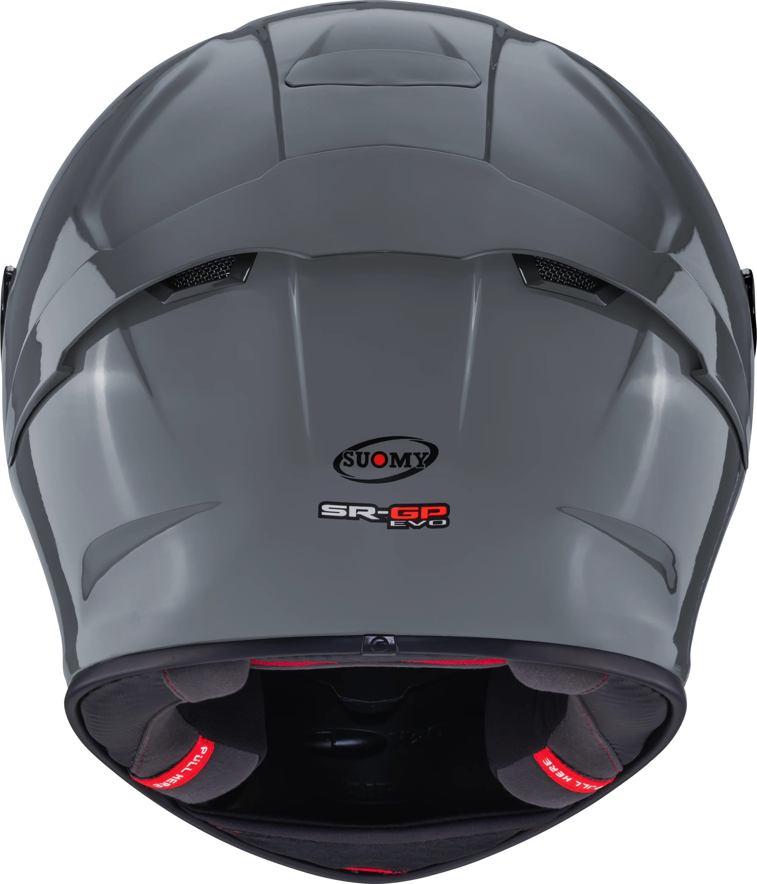 Suomy SR-GP Evo Helm Plain Grau K6S200W1 - Image 4