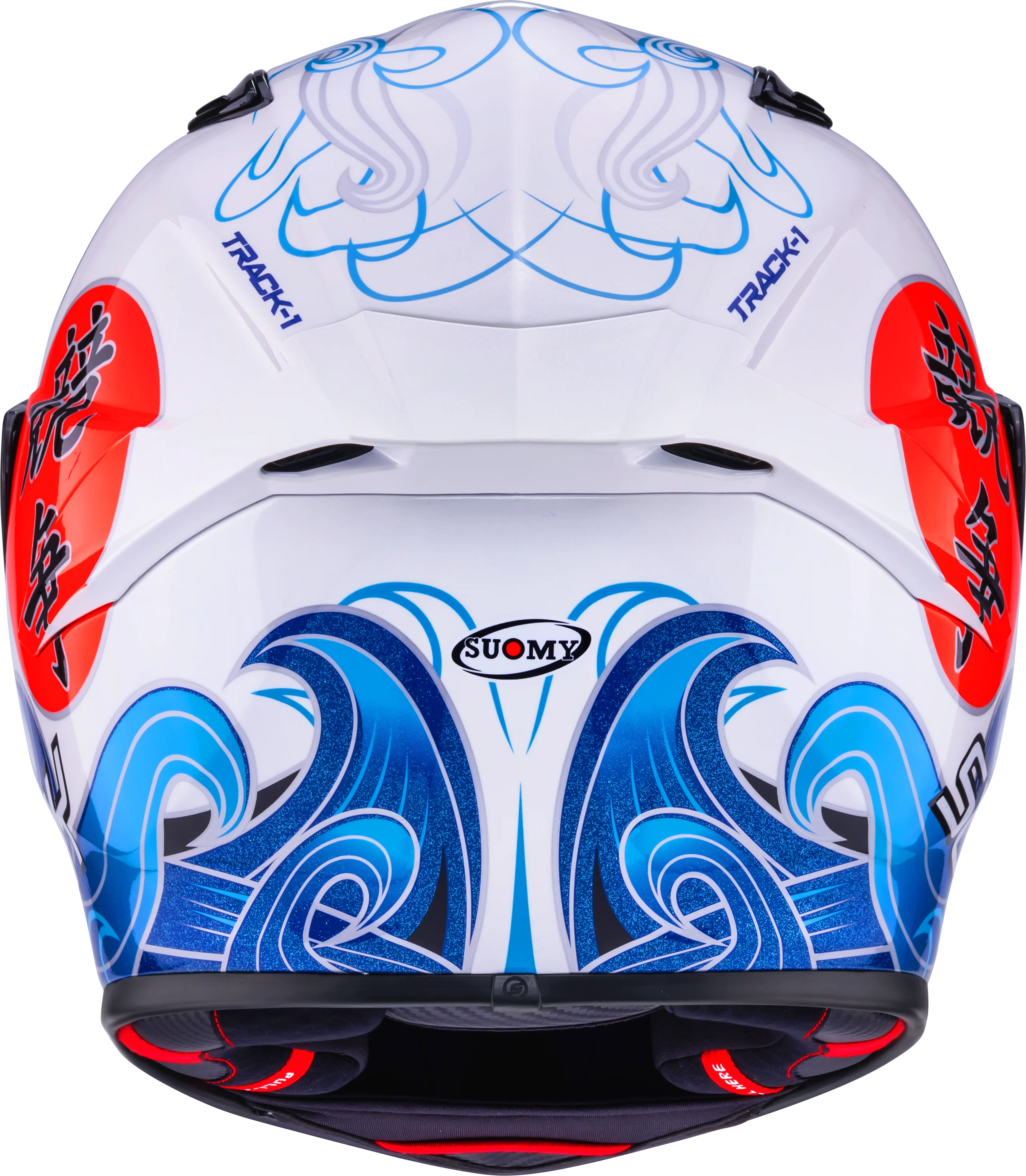 Suomy Track-1 Helm Waves Weiß K6T10025 - Image 6