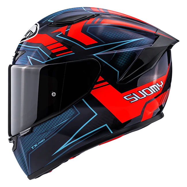 Suomy TX-Pro Helm Flawless Red K6TX0013