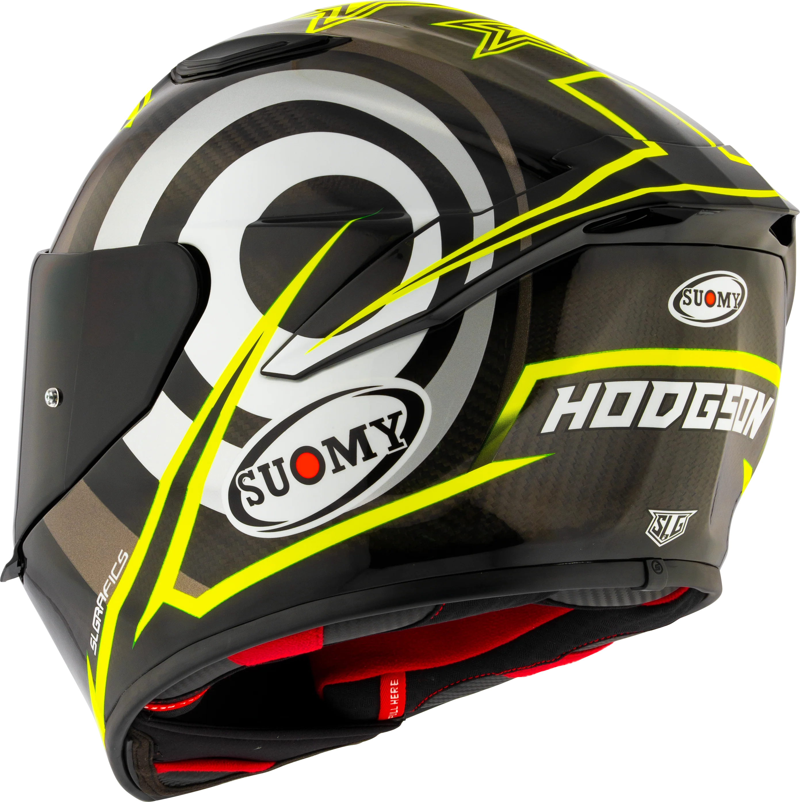 Suomy TX-Pro Helm Neil Hodgson Replica K6TX0012 - Image 7
