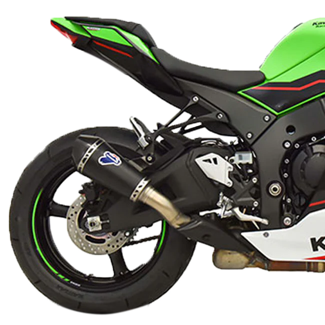 Termignoni Slip-On Kit Conical Black Kawasaki ZX-10 R/RR (21-26)