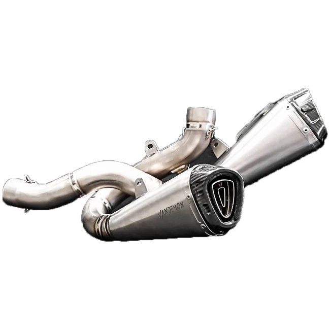 Vandemon Slip-On Low Titanium Ducati Panigale V4/S/R (22-24)