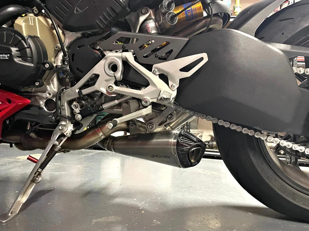 Vandemon Slip-On Low Titanium Ducati Panigale V4/S/R (22-24) - Image 5