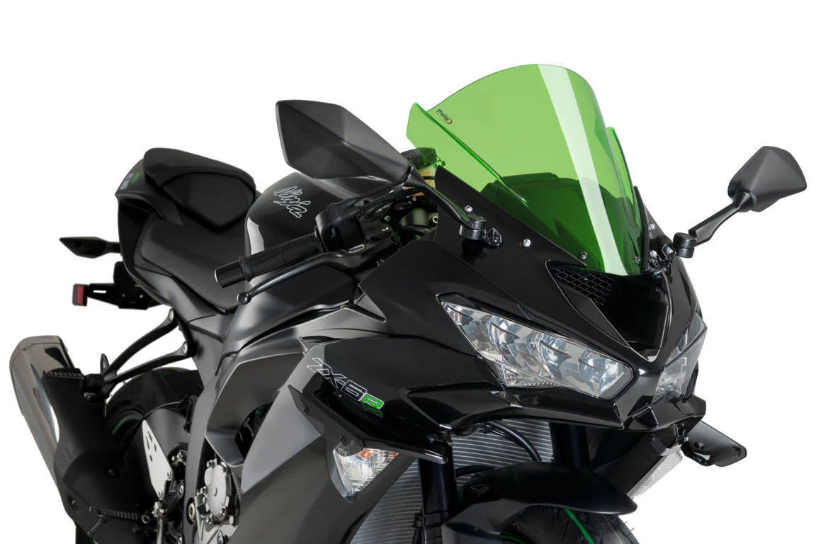 Puig Winglets Spoiler Downforce Kawasaki ZX-6R 636 (18-23) 3176 - Image 2