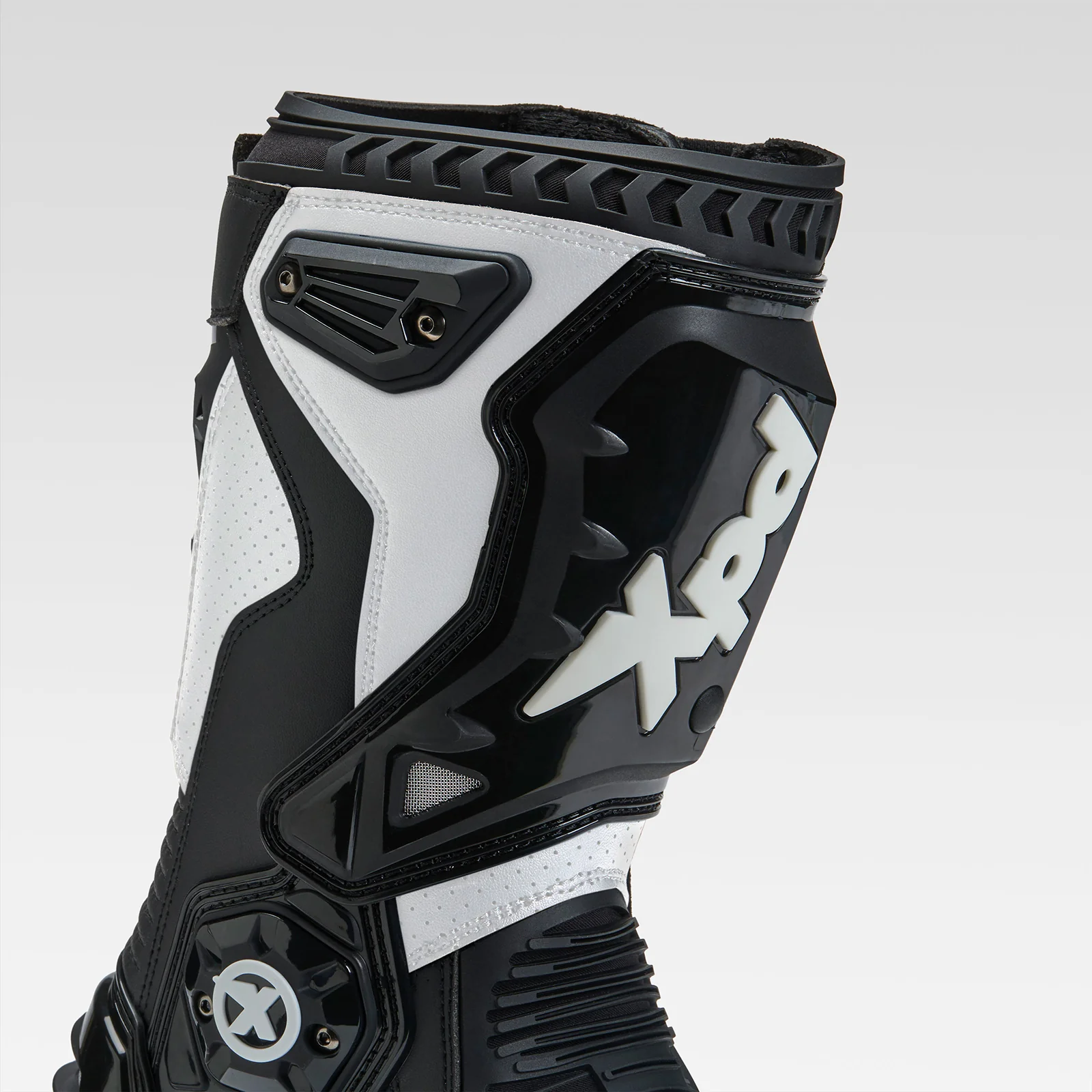 XPD XP6-S Motorradstiefel | Herren | Weiß/Schwarz - Image 4